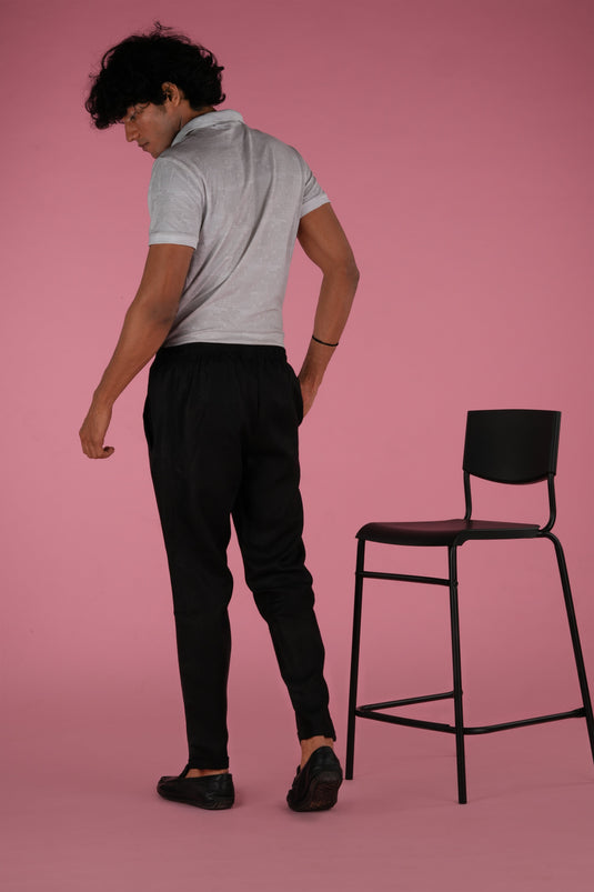 premium black lounge pant