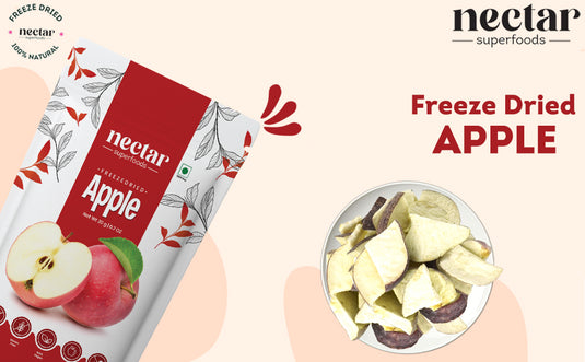 Freeze Dried Apple by Nectar Superfoods