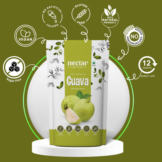 Freeze Dried Guava by Nectar Superfoods