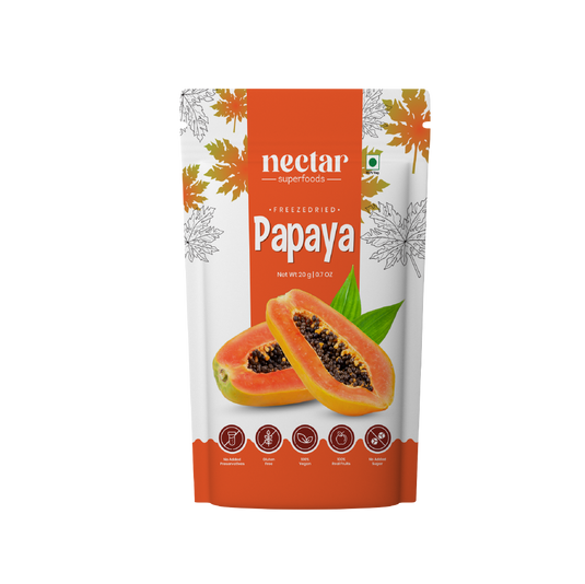 Freeze Dried Papaya by Nectar Superfoods