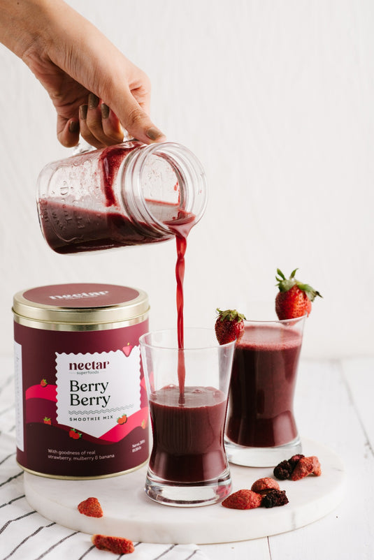 Berry Berry smoothie by Nectar superfoods