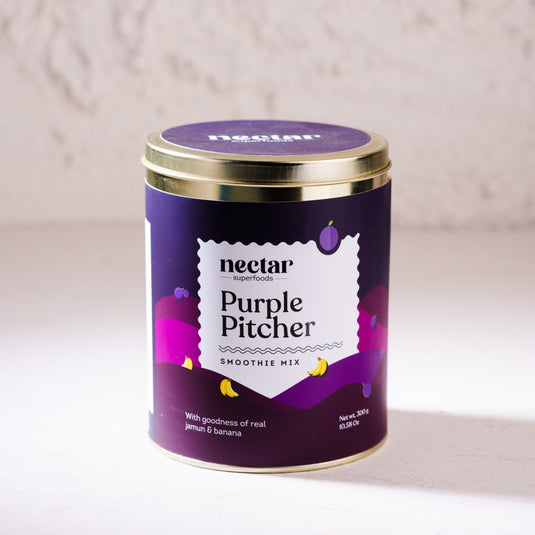 Purple Pitcher smoothie by Nectar Superfoods