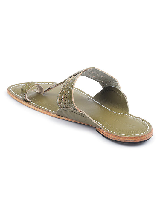 Sparkle Seaweed - Kolhapuri chappal men