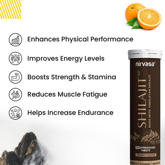 Shilajit Plus Effervescent Tablets (15 Tablets)