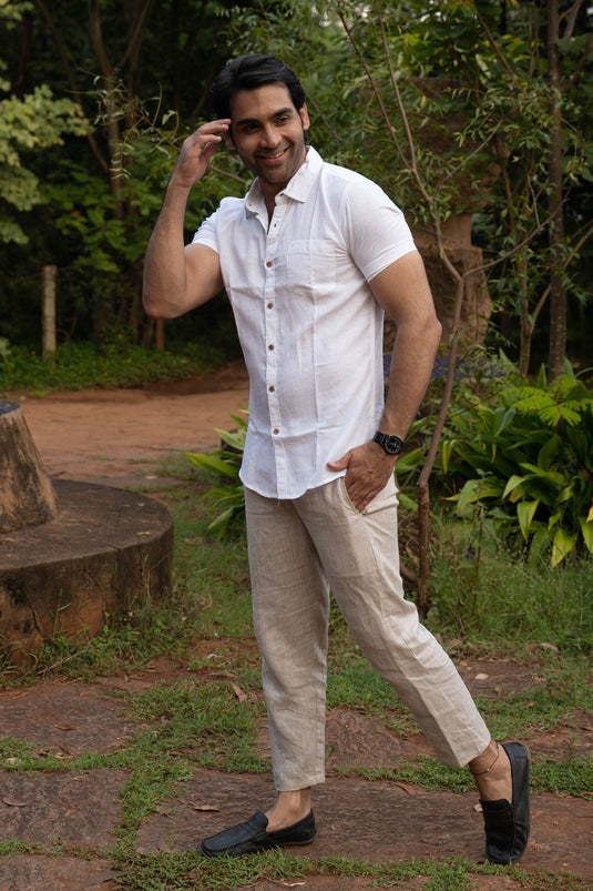 Men White Shirt