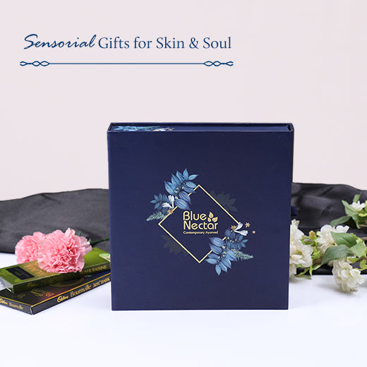 Sensorial skin care hamper for skin and soul 