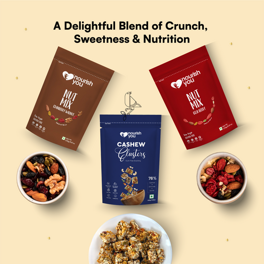 Nourish You Festive Gift Hamper - Healthy Snacking Box