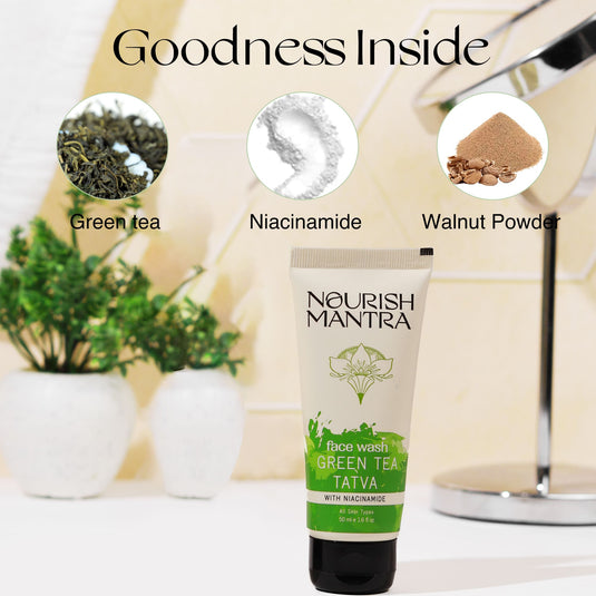 Green Tea Face Wash - 50ML