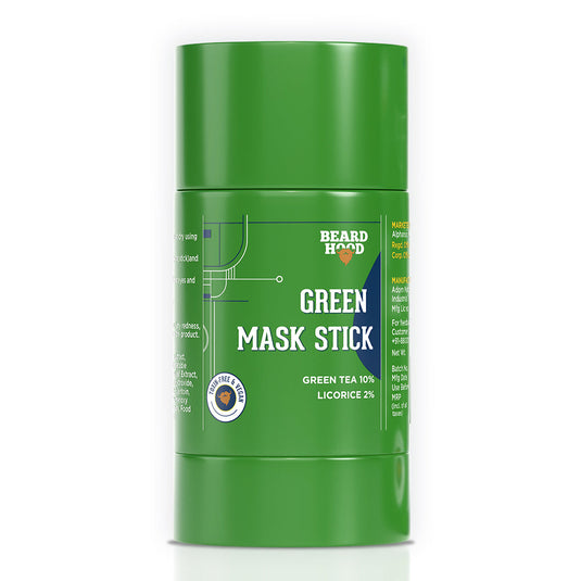 Green Tea Cleansing Mask Stick for Face, 40g