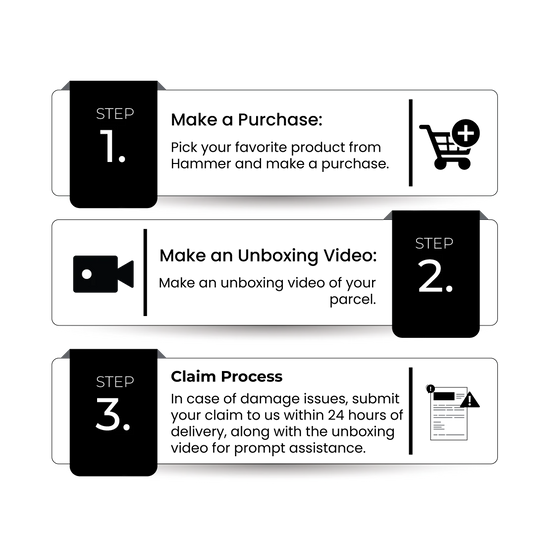 Hammer Polar Bluetooth Smartwatch & Stellar TWS Earbuds (Combo)