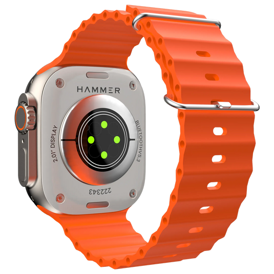 Hammer Ultra Classic with 2.01"  Largest Display Bluetooth Calling Smartwatch
