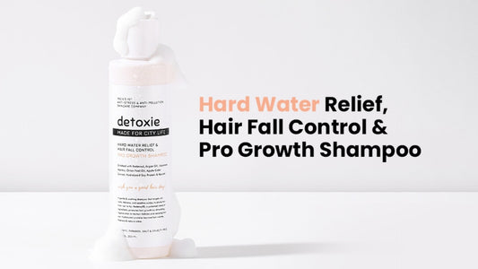 Detoxie Hard Water Relief & Hair Fall Control Pro Growth Shampoo, 200ml