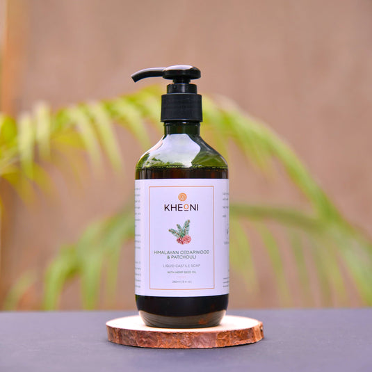 Himalayan Cedarwood & Patchouli Liquid Castile Soap