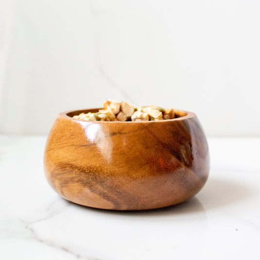 Bulgy Flat Serving Bowls (Set of 2)