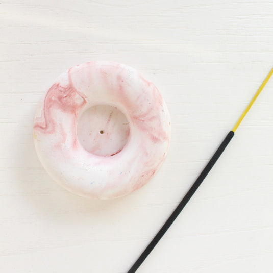 Marbling Incense Stick Holder