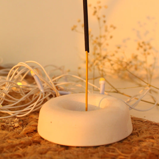 Marbling Incense Stick Holder