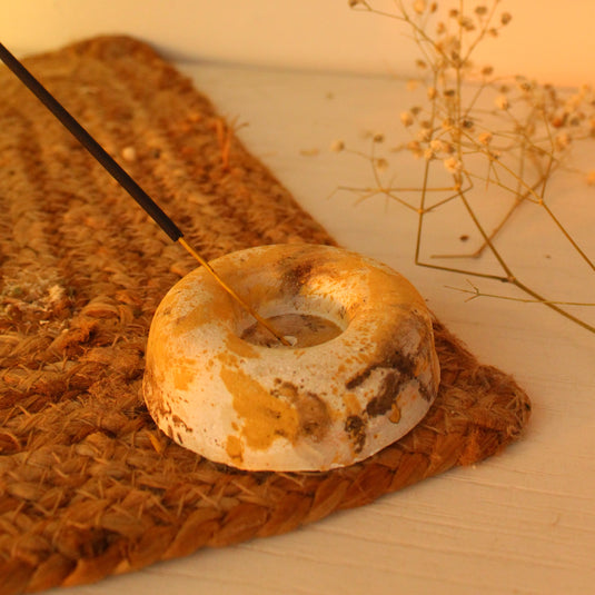Marbling Incense Stick Holder