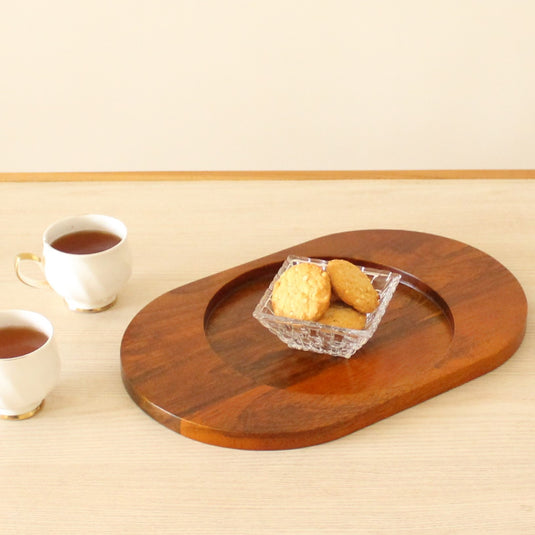 Oval-Ellipse Serving Tray