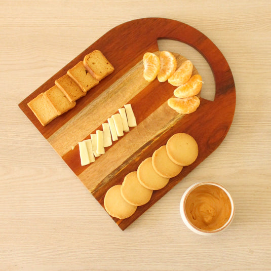 Semi-Elongated Cheese Platter