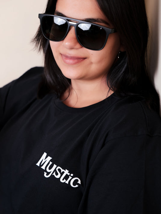 Mystic Black Oversized T-Shirt