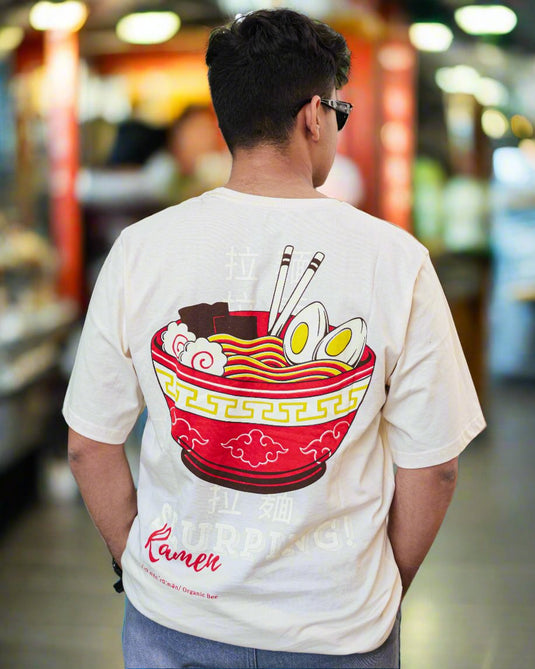 Slurping Ramen Seedpearl Oversized T-Shirt