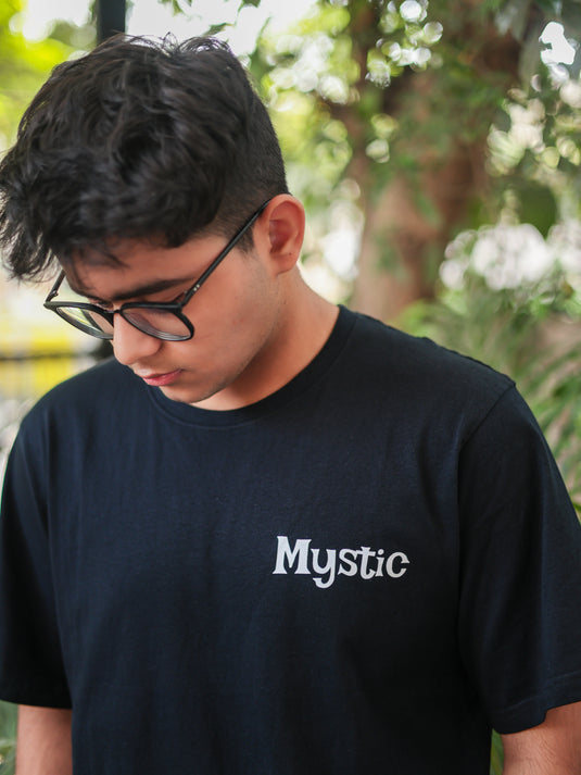 Mystic Black Oversized T-Shirt