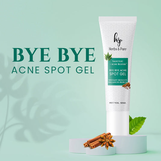 Intense Skin Purifying Neem and Salicylic Face Wash, Cucumber Face Toner & Bye Bye Spot Gel