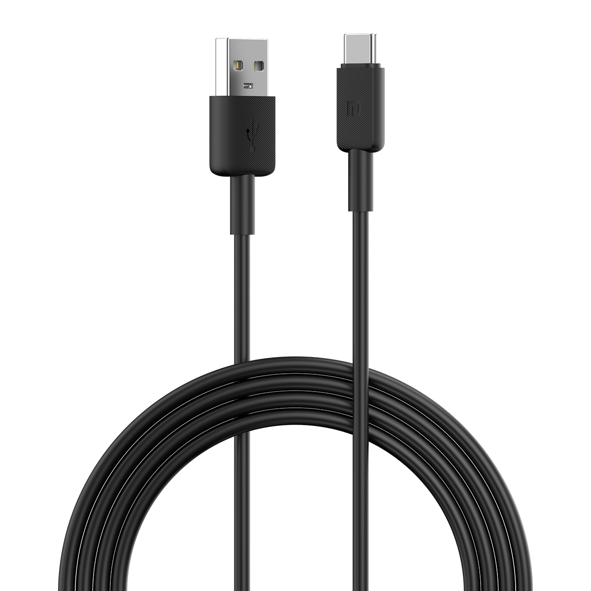 Black Portronics Konnect Link- 3A USB to Type C type c to type c charging cable| type c to type c cable| usb cable to type c