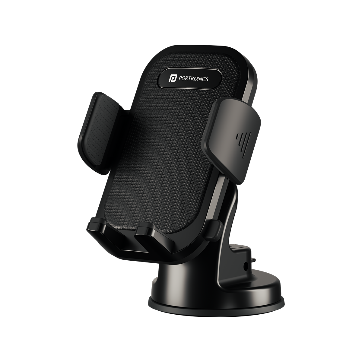 Portronics Clamp M4 car Mobile Holder with 180? Adjustable Rotation| mobile stand for car online