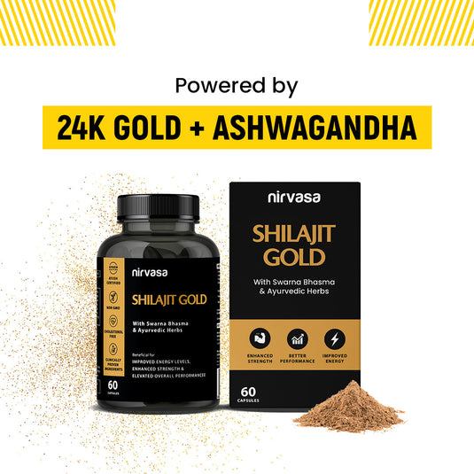 Nirvasa Shilajit Gold  (60 Capsules)