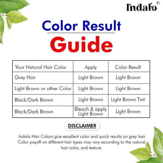 Indalo Ammonia-Free Light Brown Hair Color