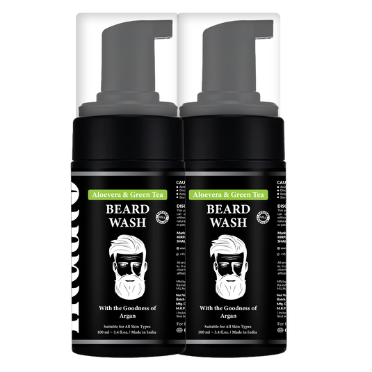  Beard Wash Shampoo for Men Pack of 2