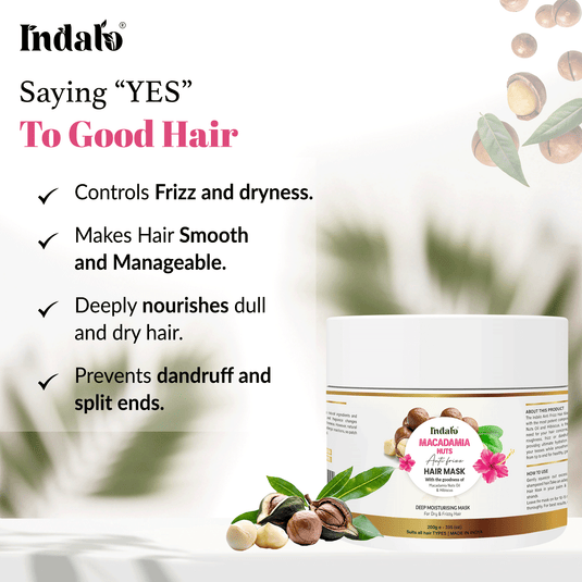 Indalo Macadamia Nut Oil Hair Mask