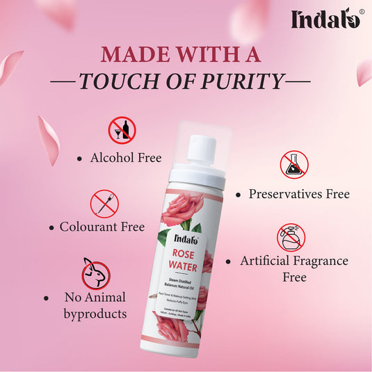 Indalo Pure Rose Water Spray