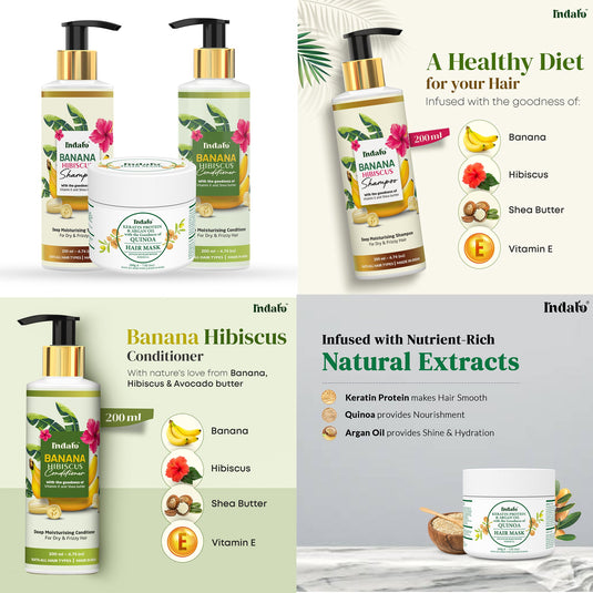 Indalo Hair Care Combo for Damaged Hair