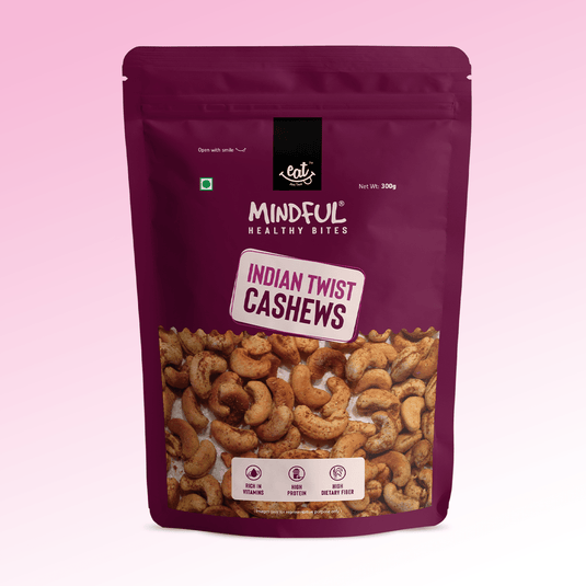 Indian Twist Healthy Cashew - Eat Anytime