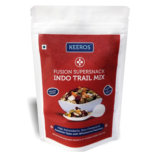 Slightly Sweet & Crunchy Indo Trail Mix, Healthy & Diabetic Friendly Fusion Super Snack