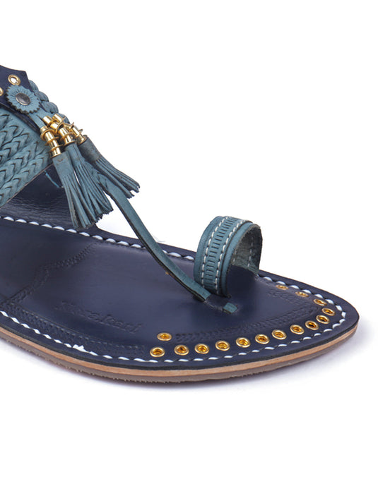 Wedding Blues Men Kolhapuri Chappal