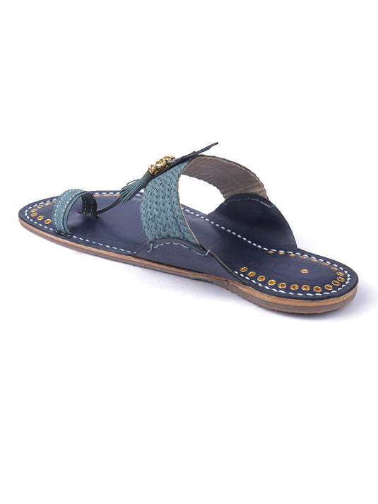 Wedding Blues Men Kolhapuri Chappal