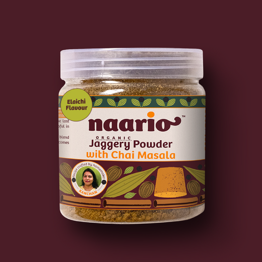 Naario Chai Masala with Jaggery Powder 200gms (Organic)