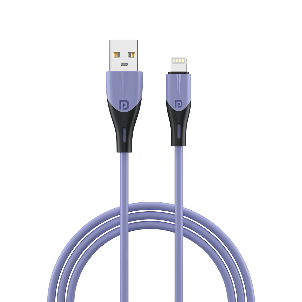 Portronics Konnect Way 8 Pin USB Charging Cable for Iphone. Blue