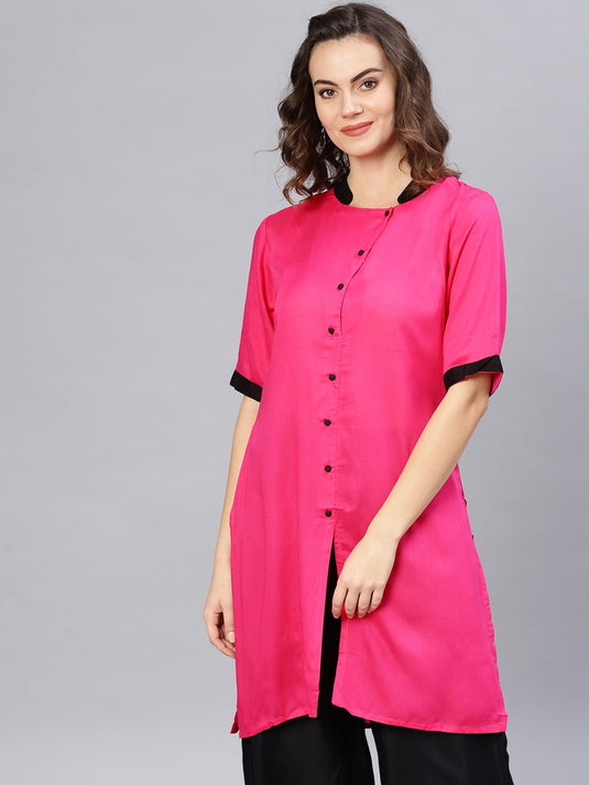 Tilted Placket Kurta