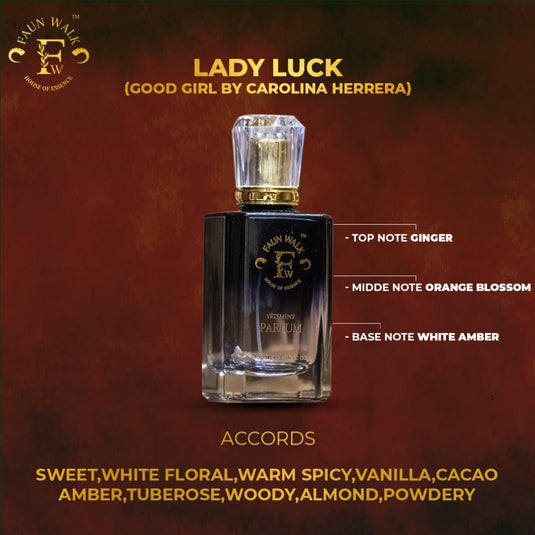 Lady Luck ( SIMILAR TO GOOD GIRL BY CAROLINA HERRERA)