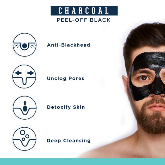 Green Tea Face Wash & Charcoal Peel Off Mask Combo