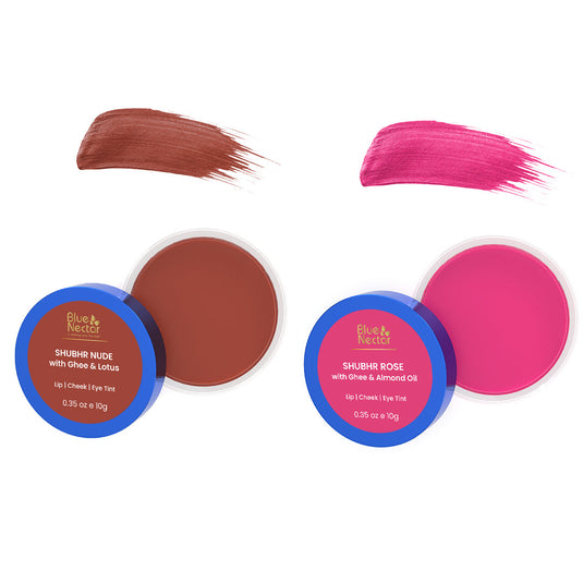 Shubhr Lip, Cheek & Eye Tint (Pack of 2*10g)