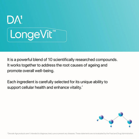LongeVit™ | DA¹ Foundational Longevity Blend - Decode Age