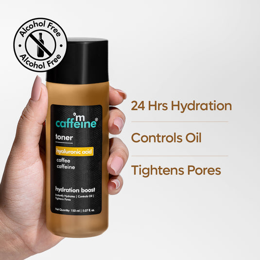 mCaffeine Toner with Hyaluronic Acid & Coffee