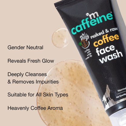 mCaffeine Naked & Raw Coffee Face Wash (100 ml)