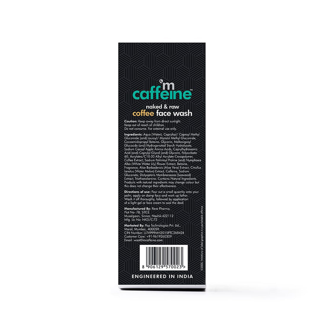 mCaffeine Naked & Raw Coffee Face Wash (100 ml)