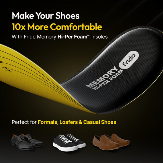 Frido Max Comfort Memory Hi-Per Foam Insole